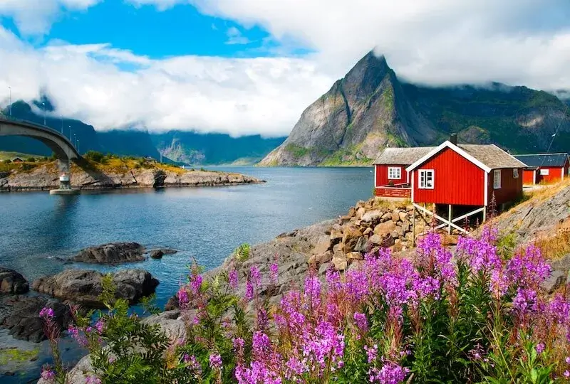 Gdzie leży Norwegia?