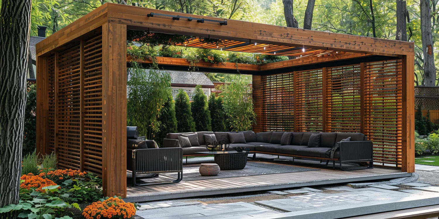 Konstrukcje drewniane są teraz modne