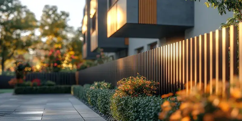 Alu Sichtschutzzaun aus Polen