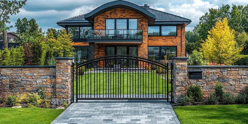 Aluminium Zaun aus Polen